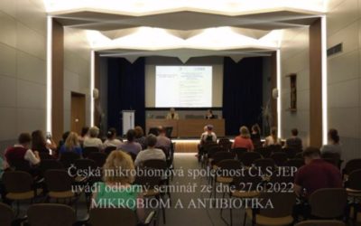 Záznam odborného semináře Mikrobiom a antibiotika 27. 6. 2022