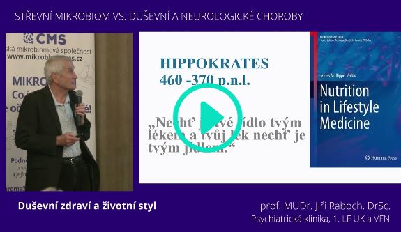 Střevní mikrobiom vs duševní a neurologické poruchy 3. 5. 2022